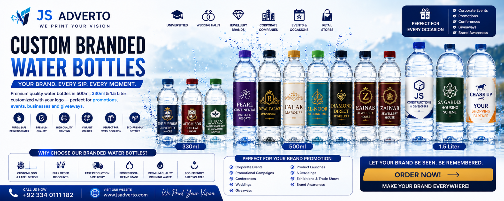 Water Bottles